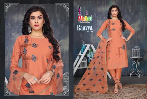 Maira Raavya 7 Designer Festive Wear Silk Readymade Salwar 